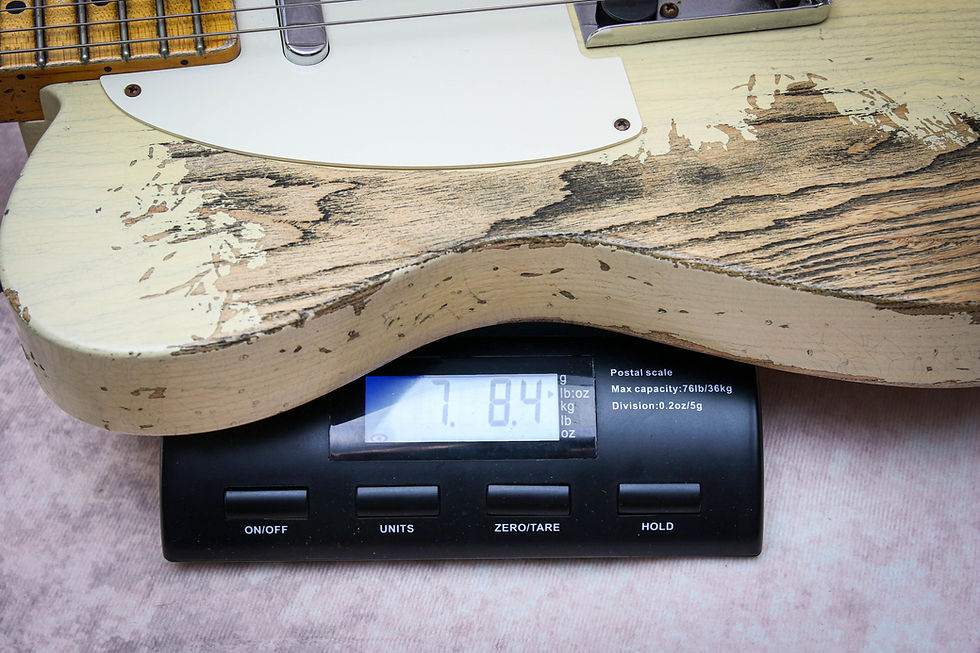 Thumbnail: FENDER USA Custom Shop 54 Reissue Telecaster Super Heavy Relic "Honey Blonde"