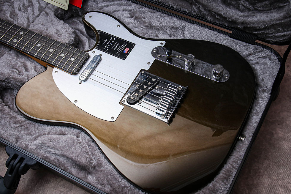Thumbnail: FENDER USA American Ultra II Telecaster "Texas Tea + Ebony" (2024)