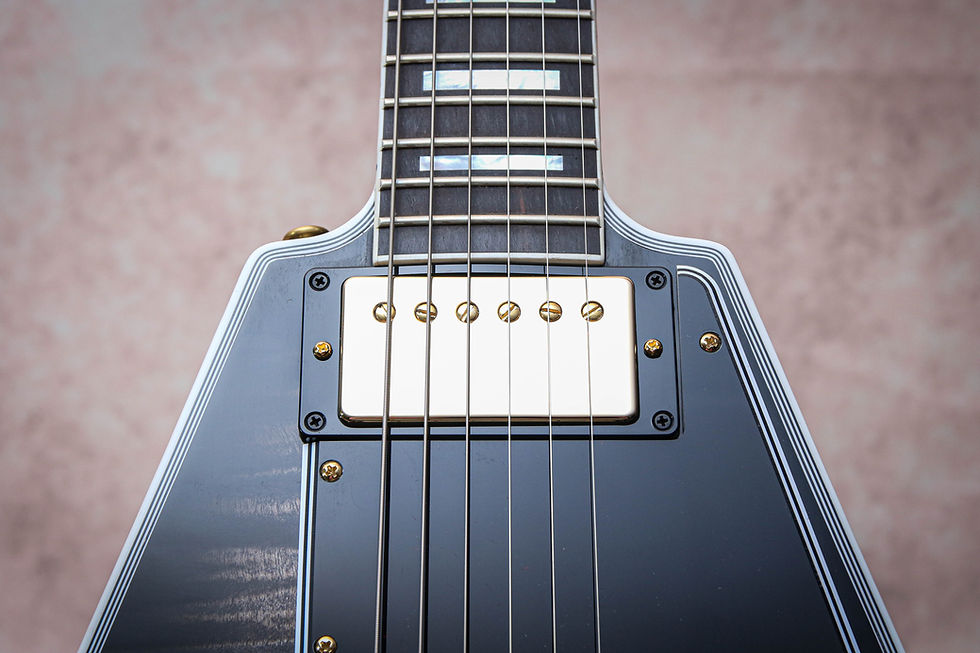 Thumbnail: GIBSON USA Custom Shop M2M Flying V Custom "Cobra Burst + Ebony" (2026)