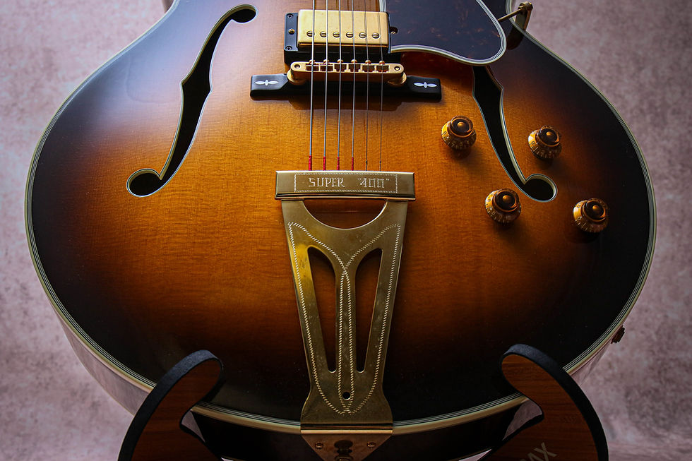 Thumbnail: GIBSON USA Custom Shop Historic Super 400 CES "Tobacco Burst + Ebony" (1997)