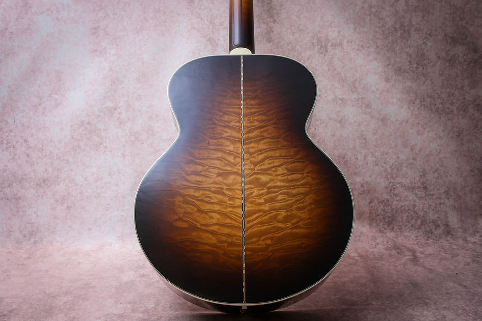 Thumbnail: GIBSON USA Custom Shop J-200m Ultimate Quilt "Three Tone + Ebony" (2007)