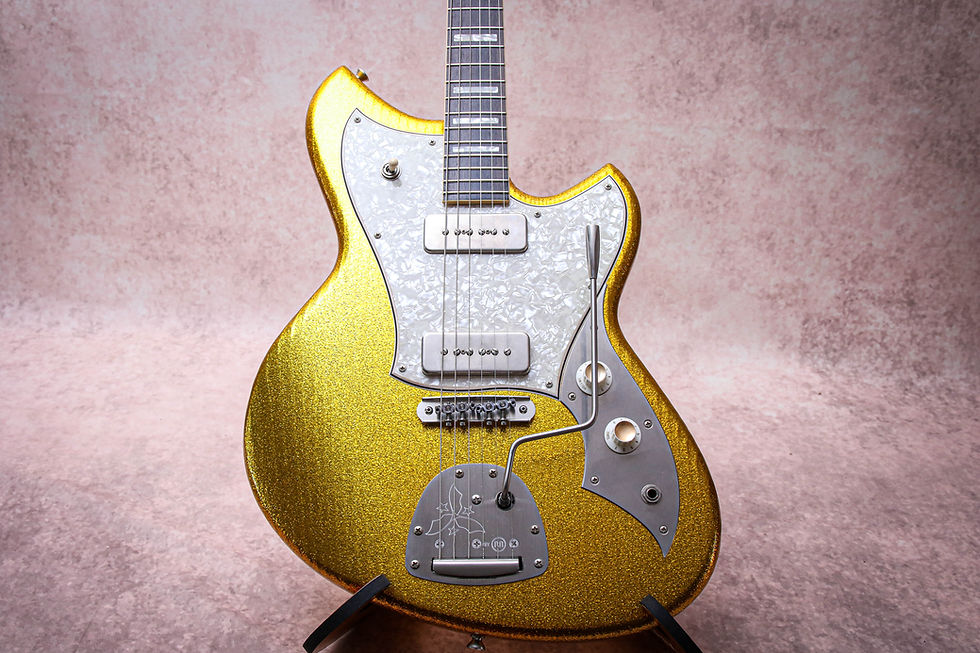 Thumbnail: NOVO USA Custom Series Serus J " Your Dress Gold Sparkle + Ebony" (2026)