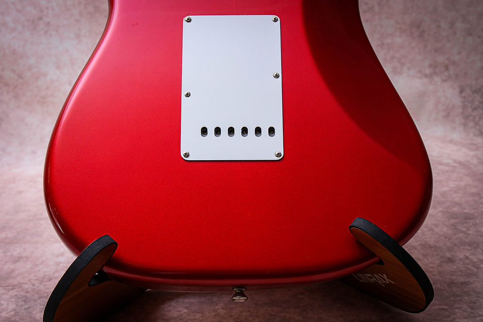 Thumbnail: FENDER USA Hot Rod '57 Vintage Reissue Stratocaster "Candy Apple Red + Maple"