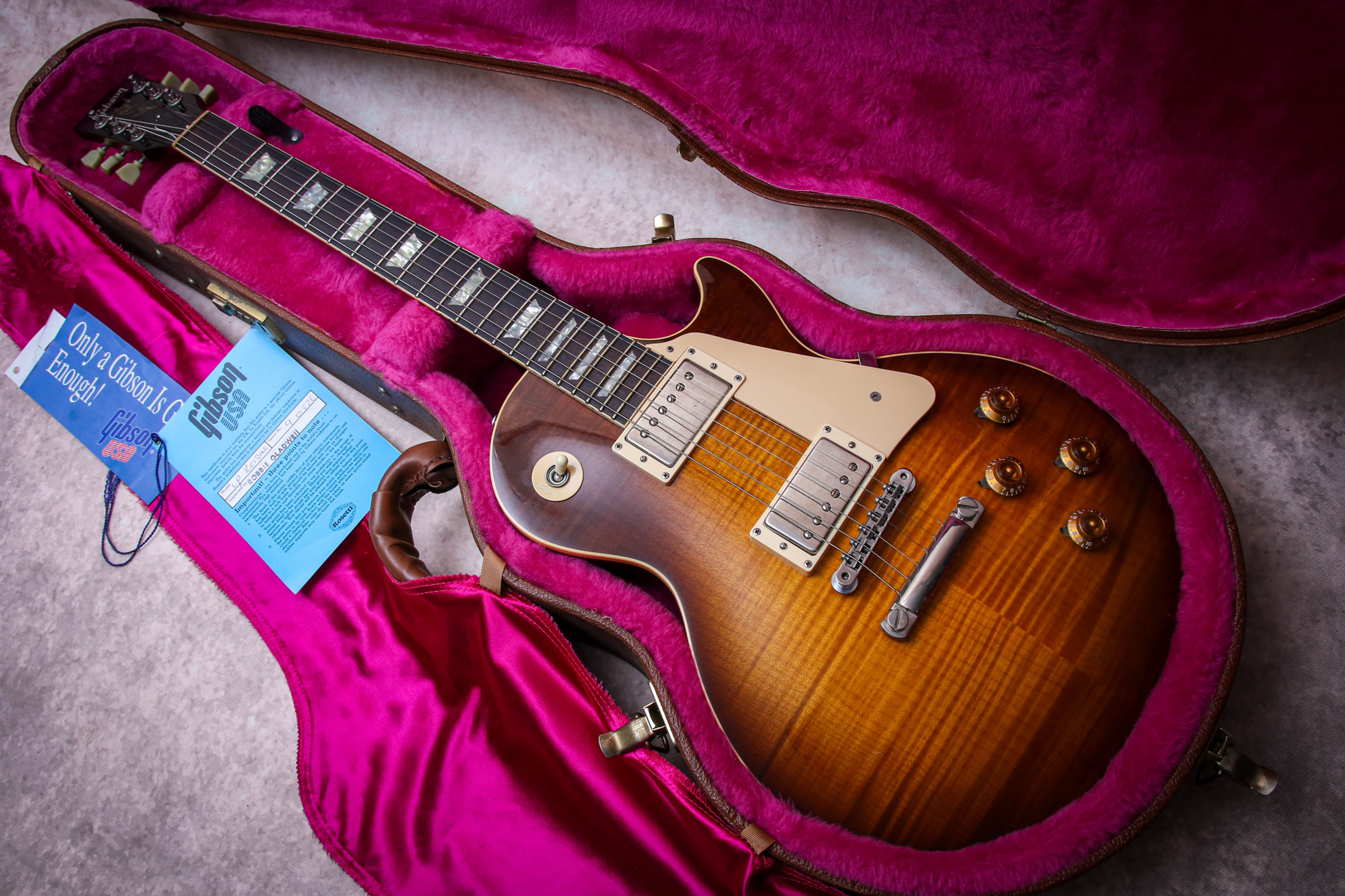 GIBSON USA Custom Shop Pre-Historic '59 Les Paul Standard Reissue DarkBurst