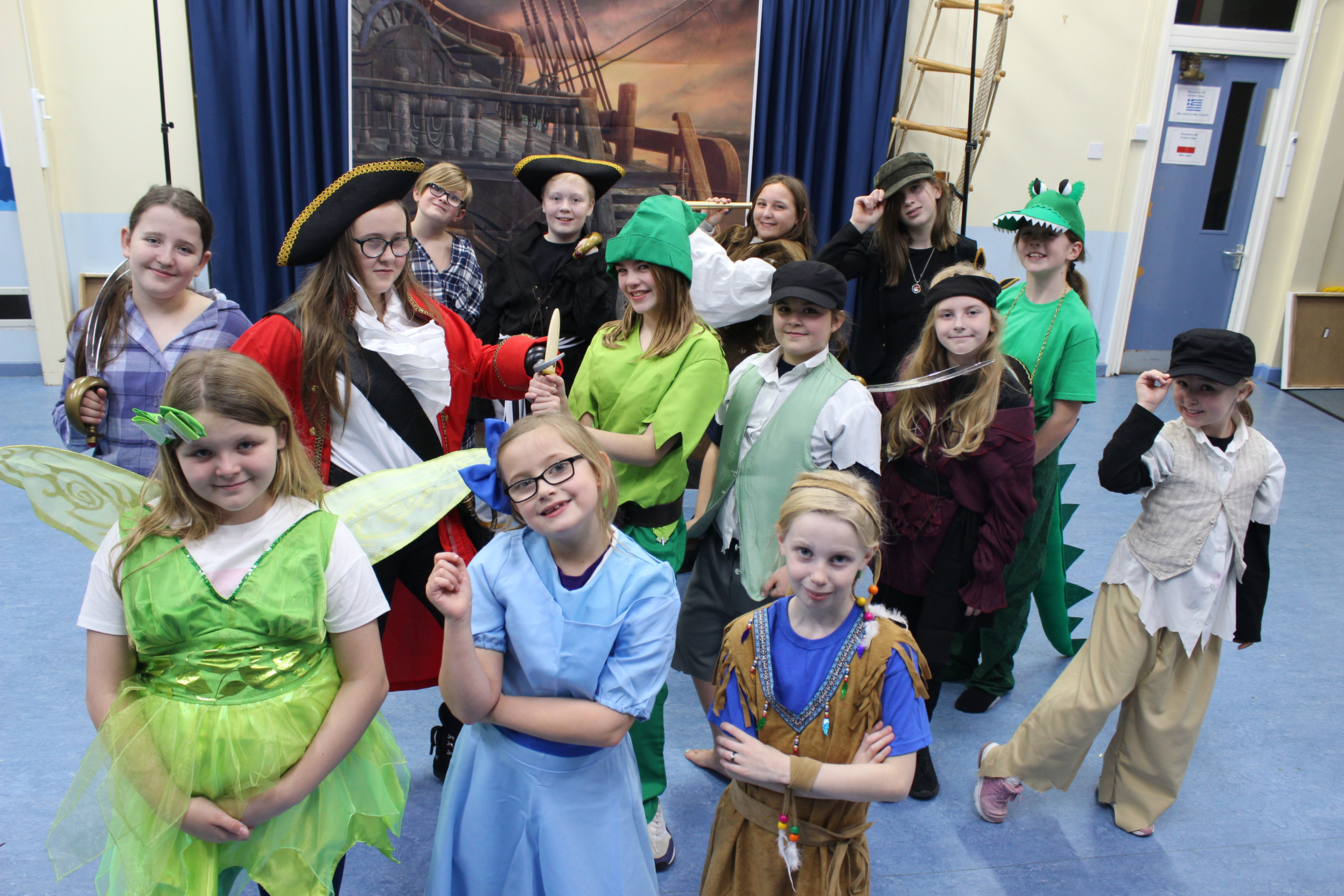 Peter Pan CORRINGHAM Cast Photo