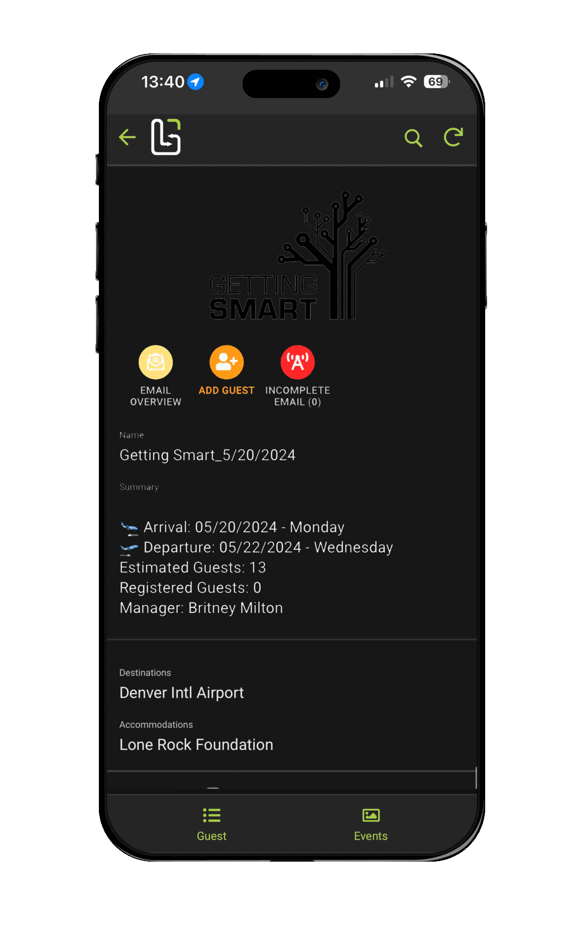 Limogistics app. Coorporate events transporation, Wedding shuttle