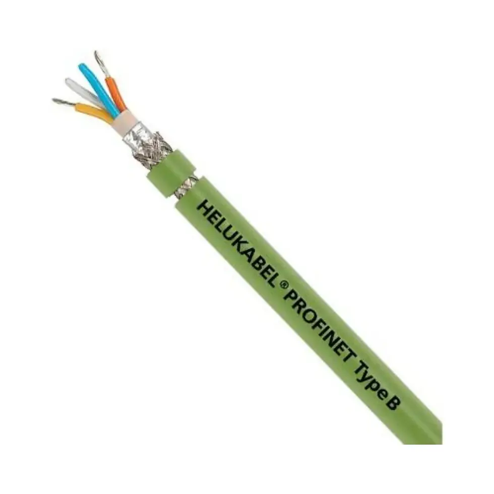 Vista Exterior Cable PROFInet Cat 5e Tipo B Flexible 2x2x22AWG/7 | HELUKABEL | 800654