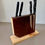Miniaturbild: Nussbaum/Ahorn Messerblock h18xl21,5xb3,5cm