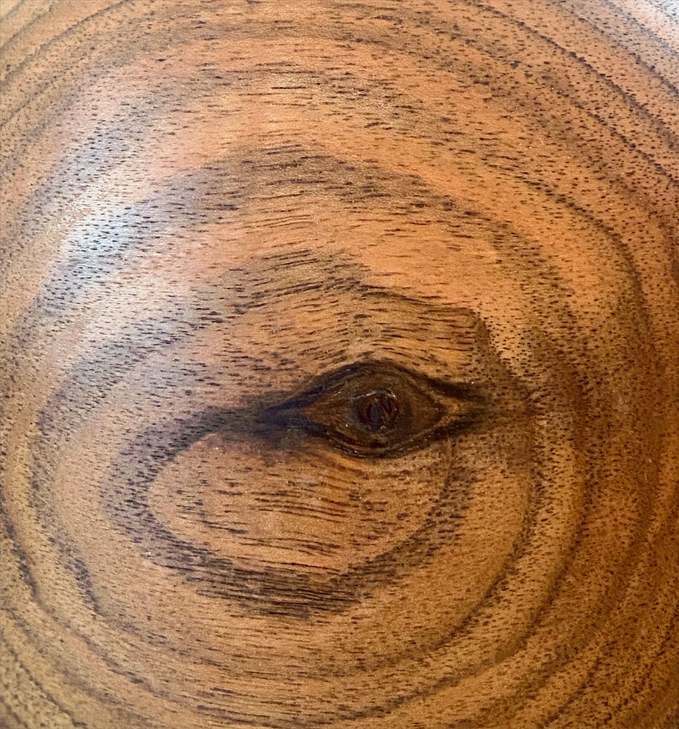 Miniaturbild: Nussbaum Vase "Auge"