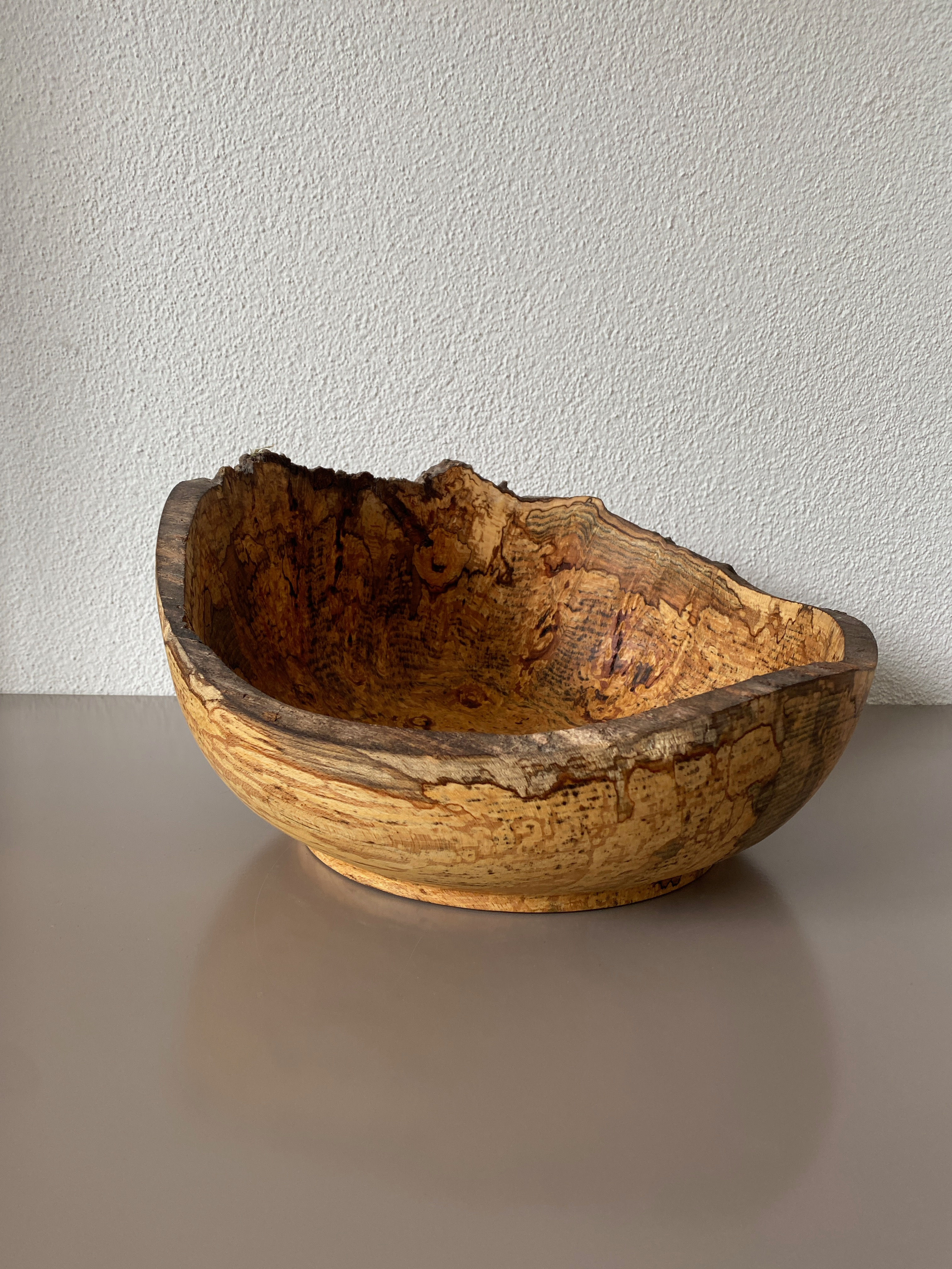 Buche Schale "Klebeäste" d30,5xh9-20cm