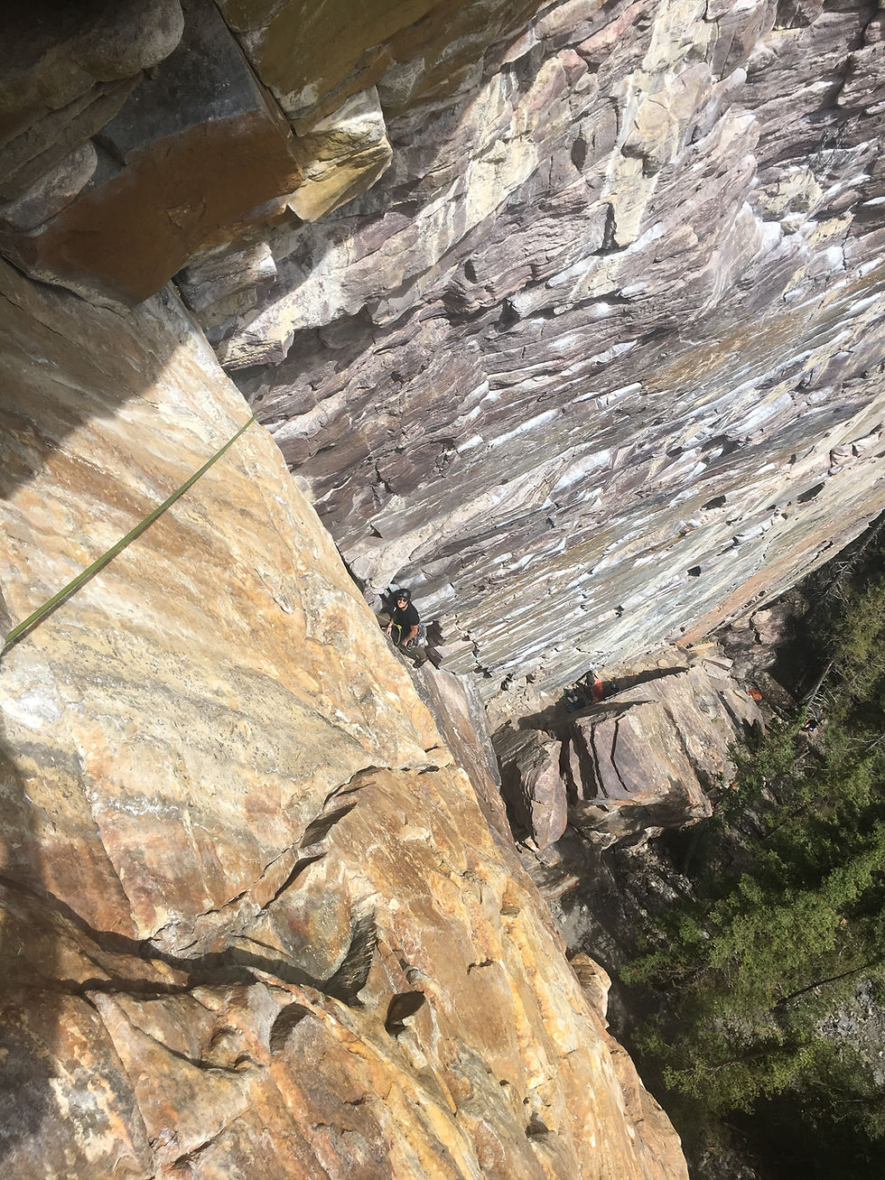 Lake Louise Back of the Lake Rock Climbing Corner Journey