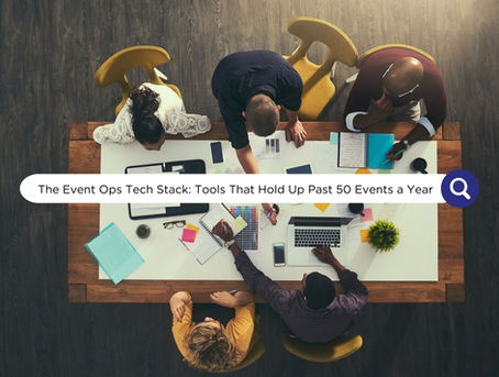 The Event Operations Tech Stack: Tools That Hold Up Past 50 Events a Year