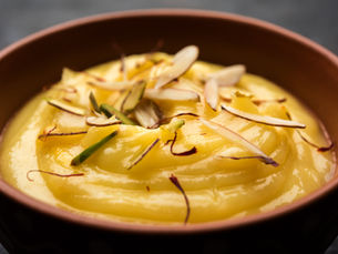 Protein Shrikhand with Saffron