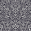 Art deco herbal purple background
