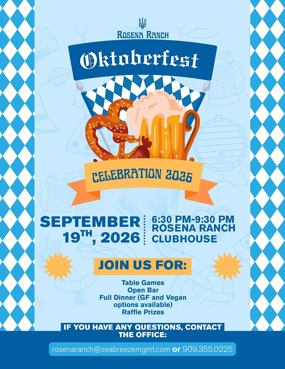 Save the Date! 2026 Casino Night - Oktoberfest