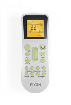Miniatura: Split HW Inverter Elgin Eco Star 12.000 BTUs R-32 Só Frio 127V
