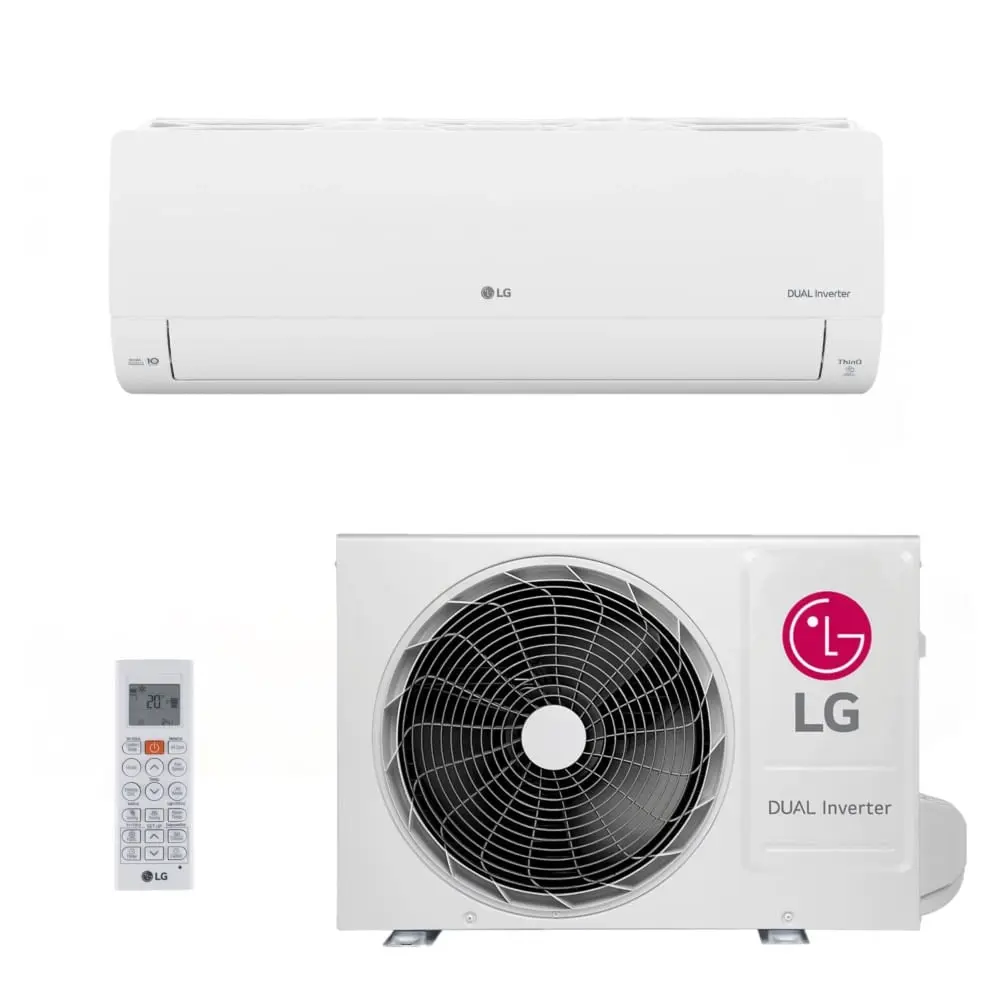 Split HW LG Dual Inverter Voice +AI 18.000 BTUs R-32 Só Frio 220V