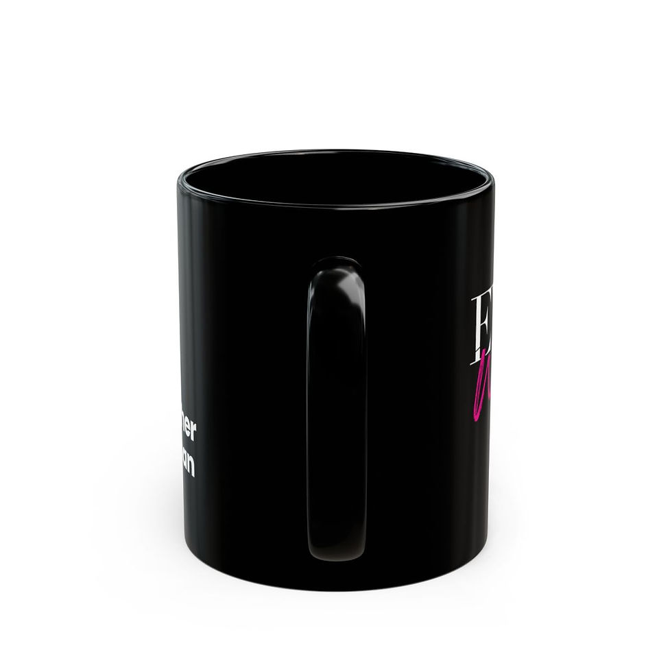 Thumbnail: Mug - Represent EVRY Woman EVRY Morning Black 11oz, 15oz