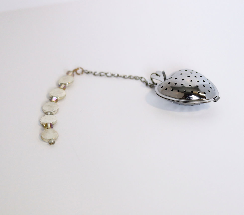 Silver Heart Tea Infuser