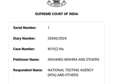 NEET Paper Leak : Students Go Supreme Court for Remedy, Cancellation.