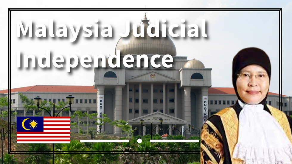 Malaysia's Judicial Independence in the Spotlight