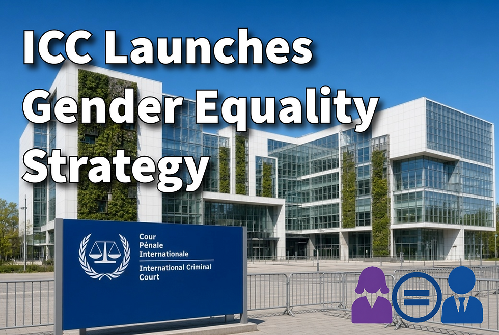 ICC Launches New Strategy to Advance Gender Equality and Build an Inclusive Workplace