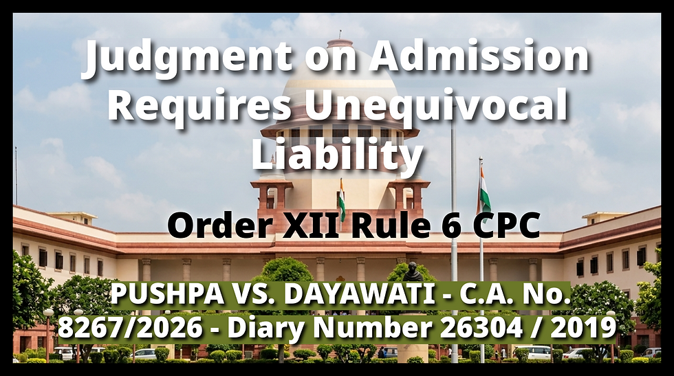 SC Reaffirms Limits of Decrees on Admission