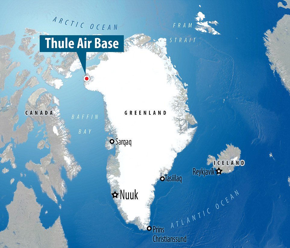 Thule US Air Base in Greenland