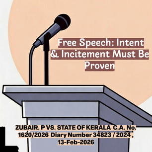 Free Speech & Criminal Law:Court Draws the Line in Zubair Case