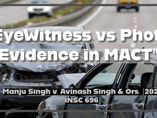 MACTs Must Decide Accident Claims on Probabilities, Not Like Criminal Trials: SC