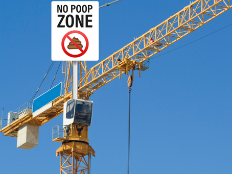 How to crane operators use the bathroom?