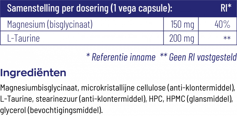 Thumbnail: Magnesium 150 Bisglycinaat (90tabl)
