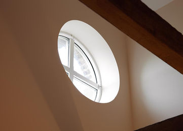 The Old Cow Shed Round Window