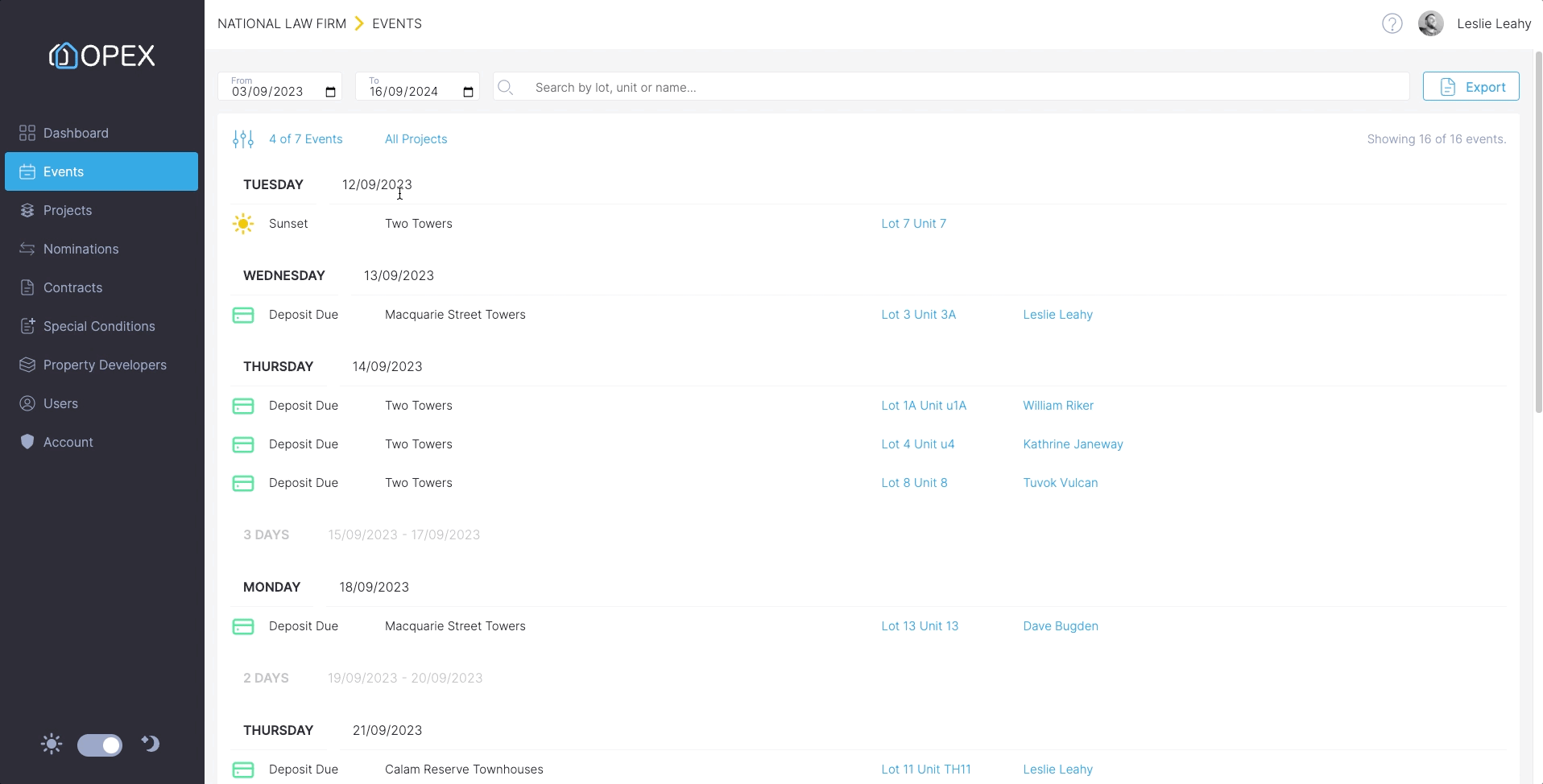 Product updates opex