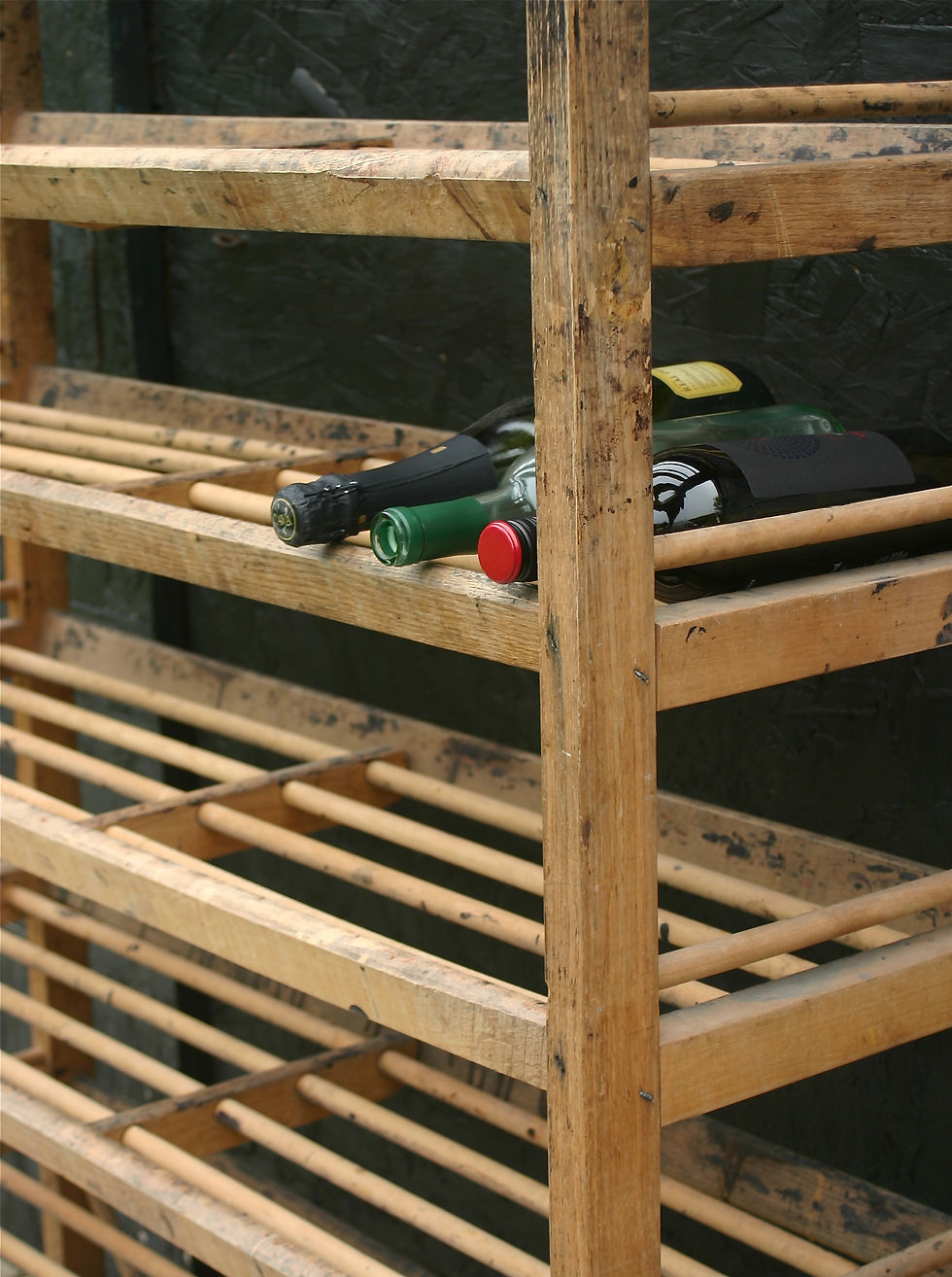 Thumbnail: vintage industrial shoe rack