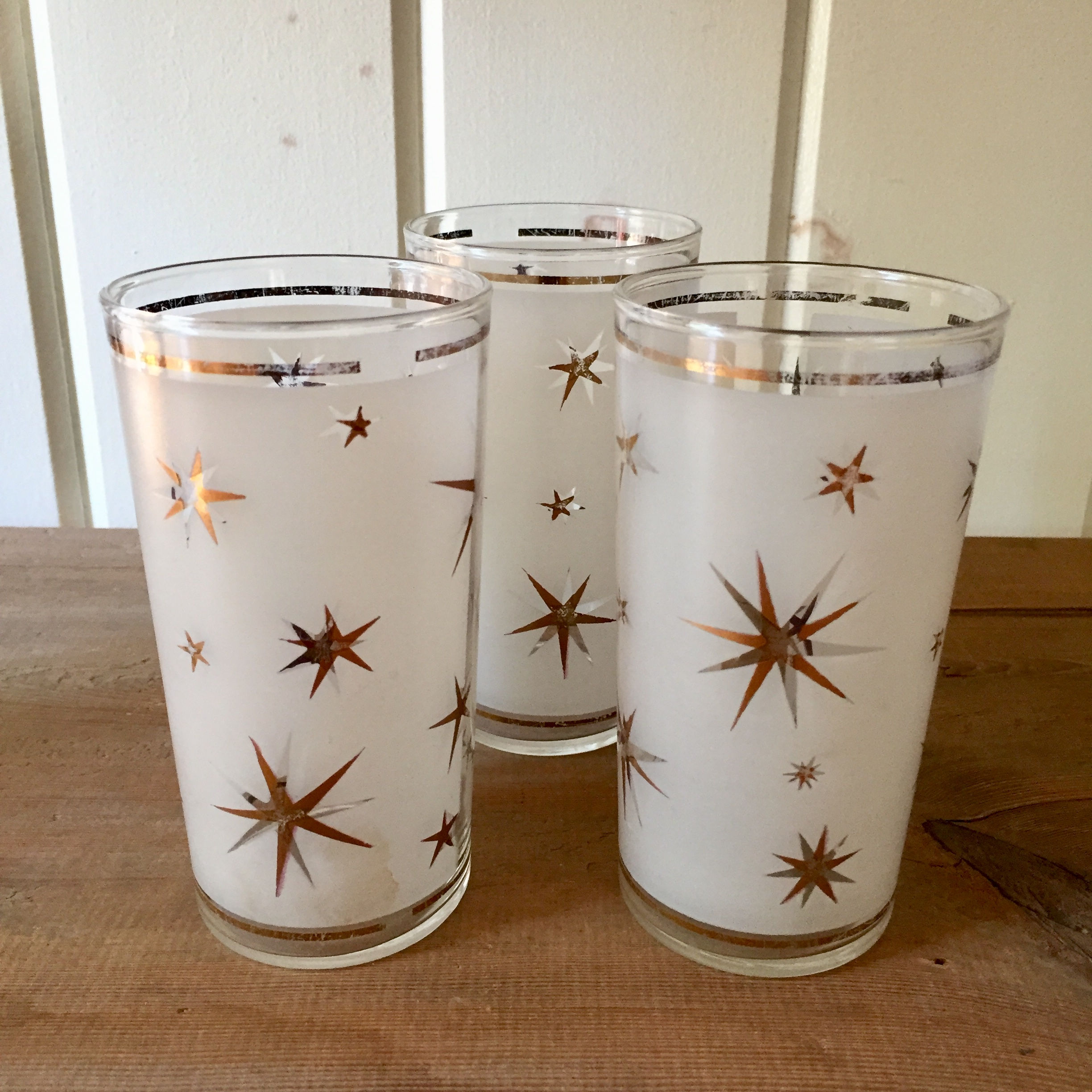 starburst drinking glasses