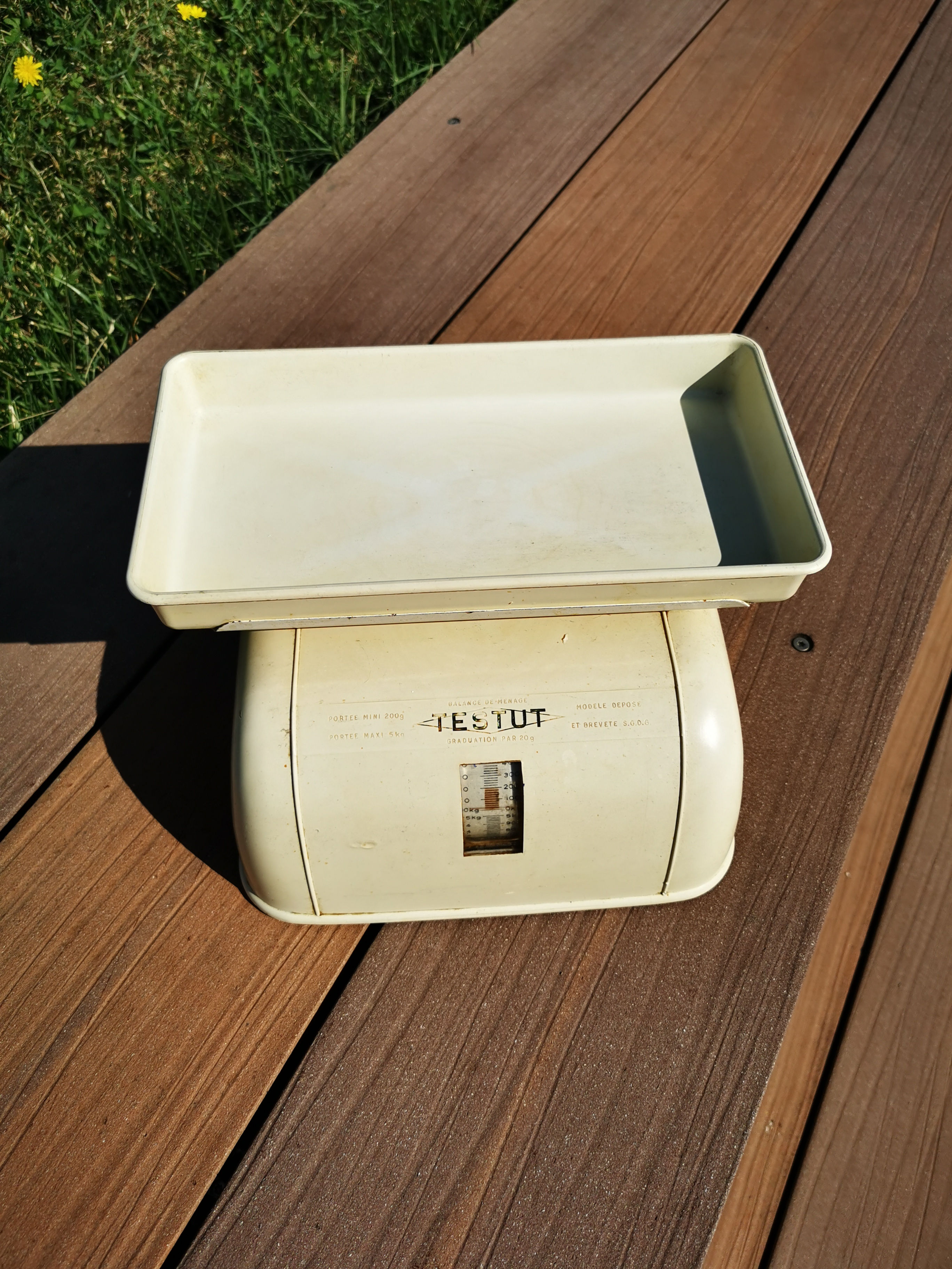 Balance de ménage Testut Vintage