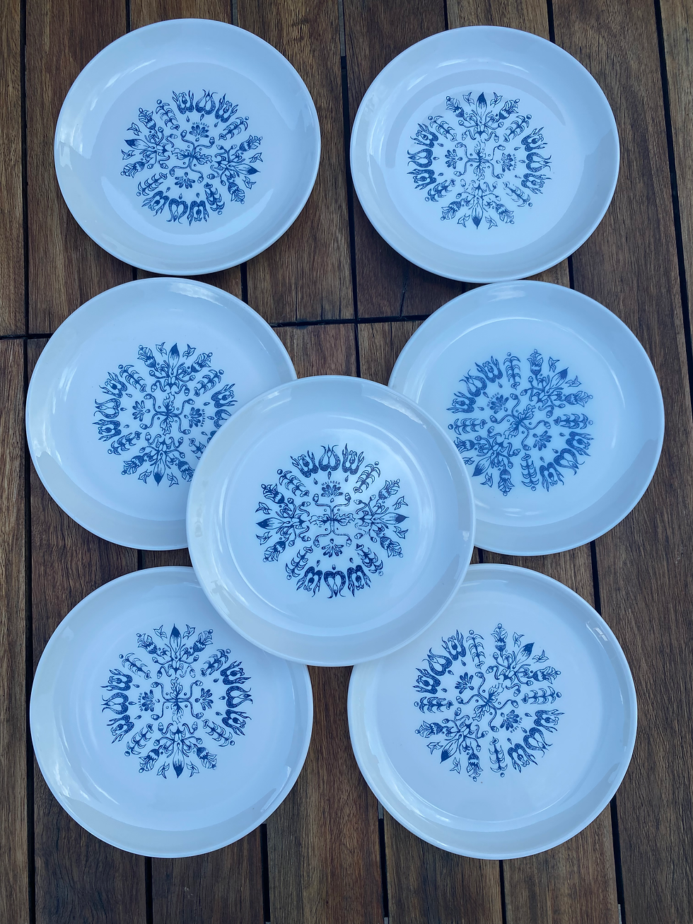 Miniature : Assiettes Malabar 