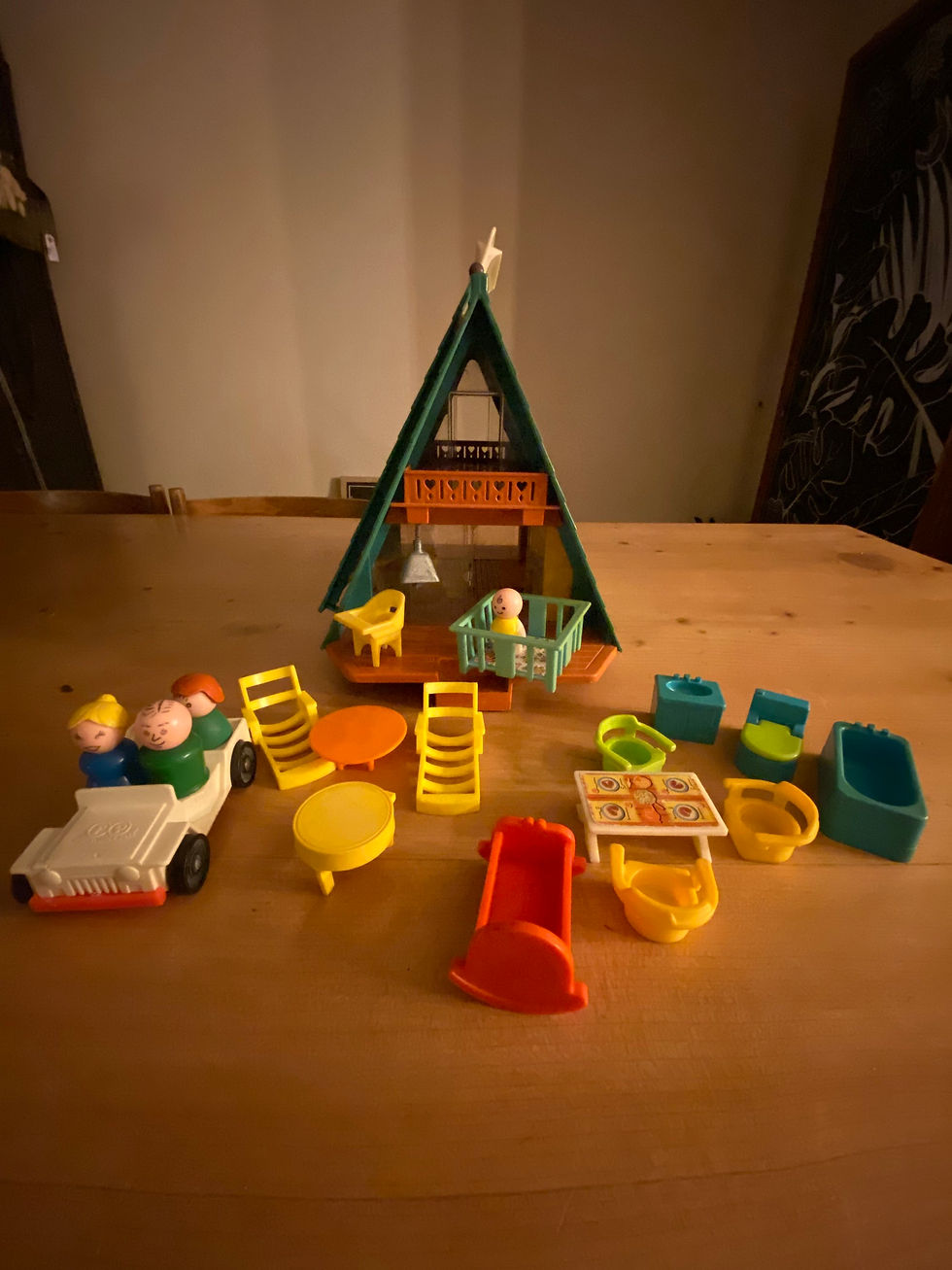 Miniature : Play family A frame Fisher Price 