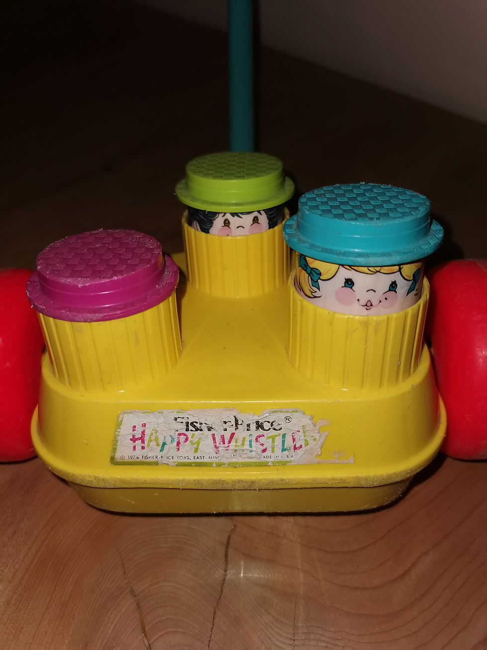 Miniature : Jouet à pousser  fisher price 1976