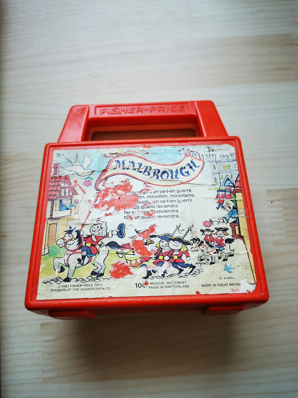 Miniature : Radio fisher price Malbrough 