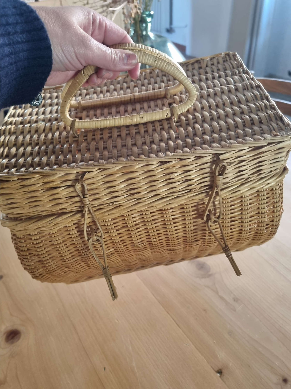 Miniature : Panier osier ou vanity
