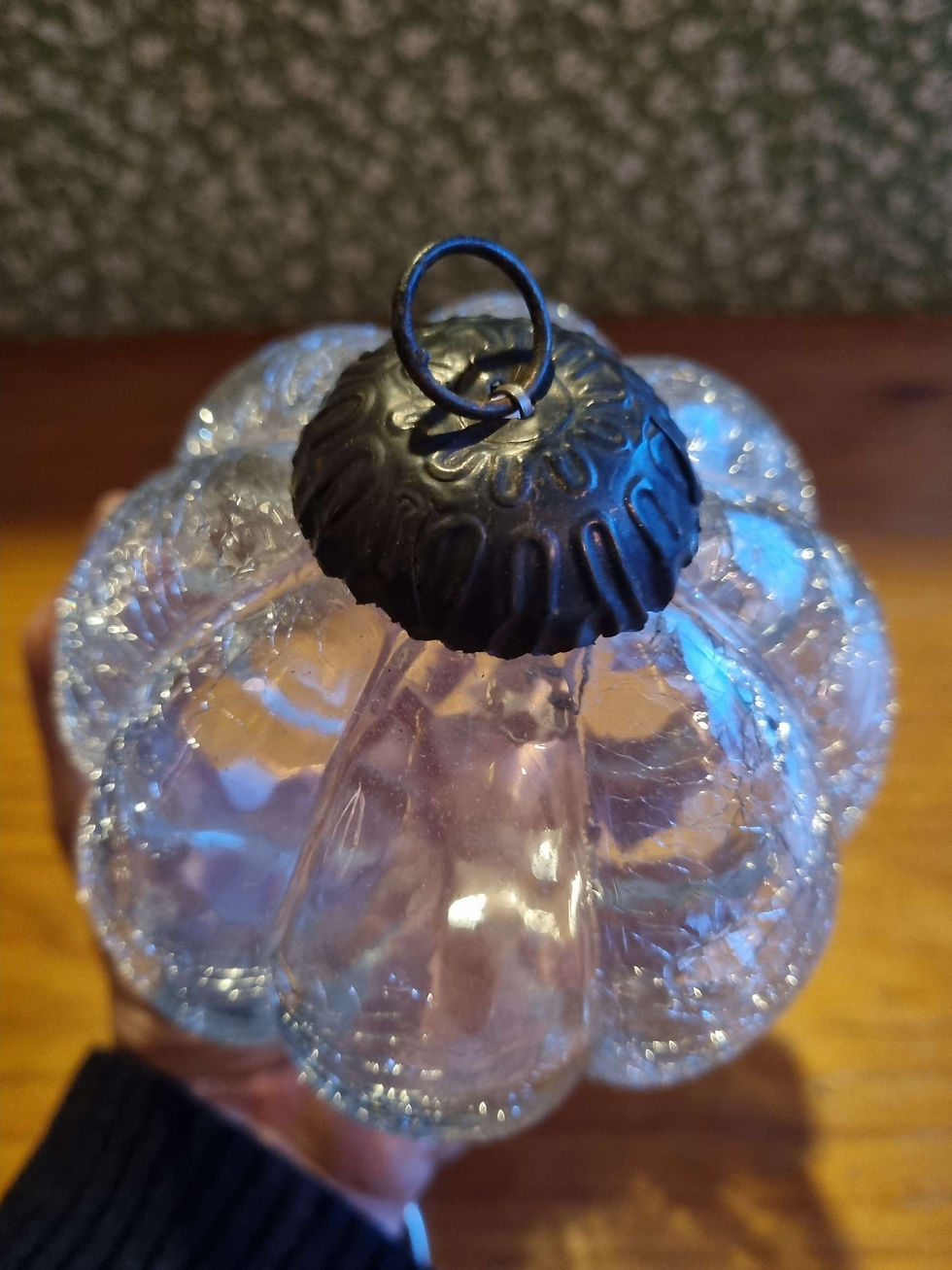 Miniature : Boule en verre ancienne
