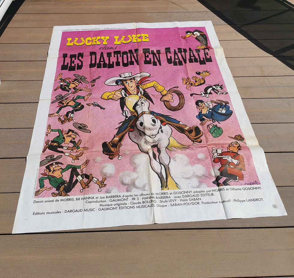 Miniature : Affiche originale du film Les dalton en cavale 