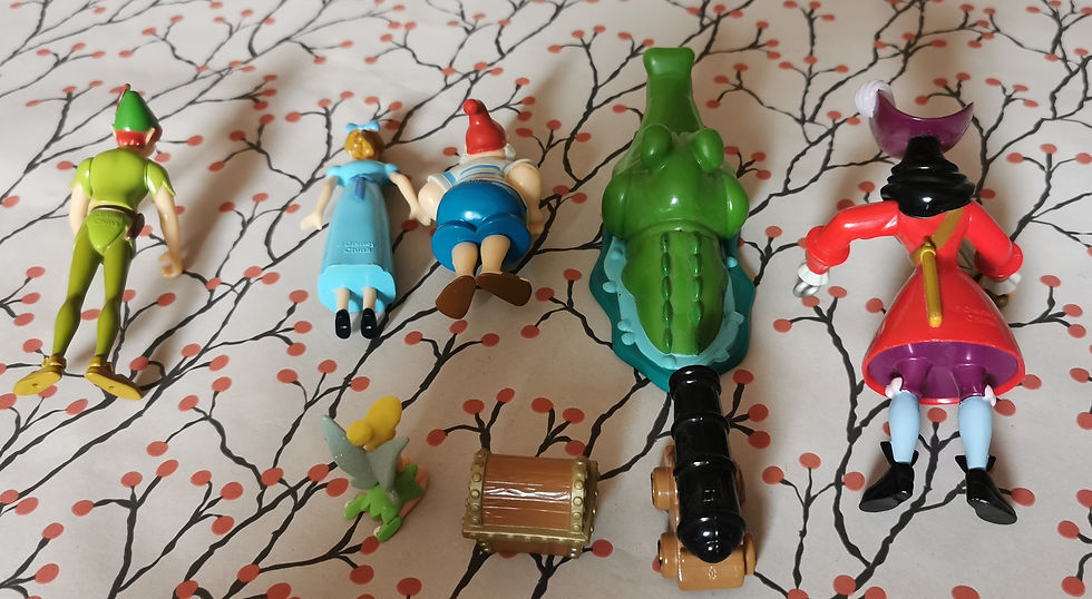 Miniature : Lot de figurines Peter Pan Disney