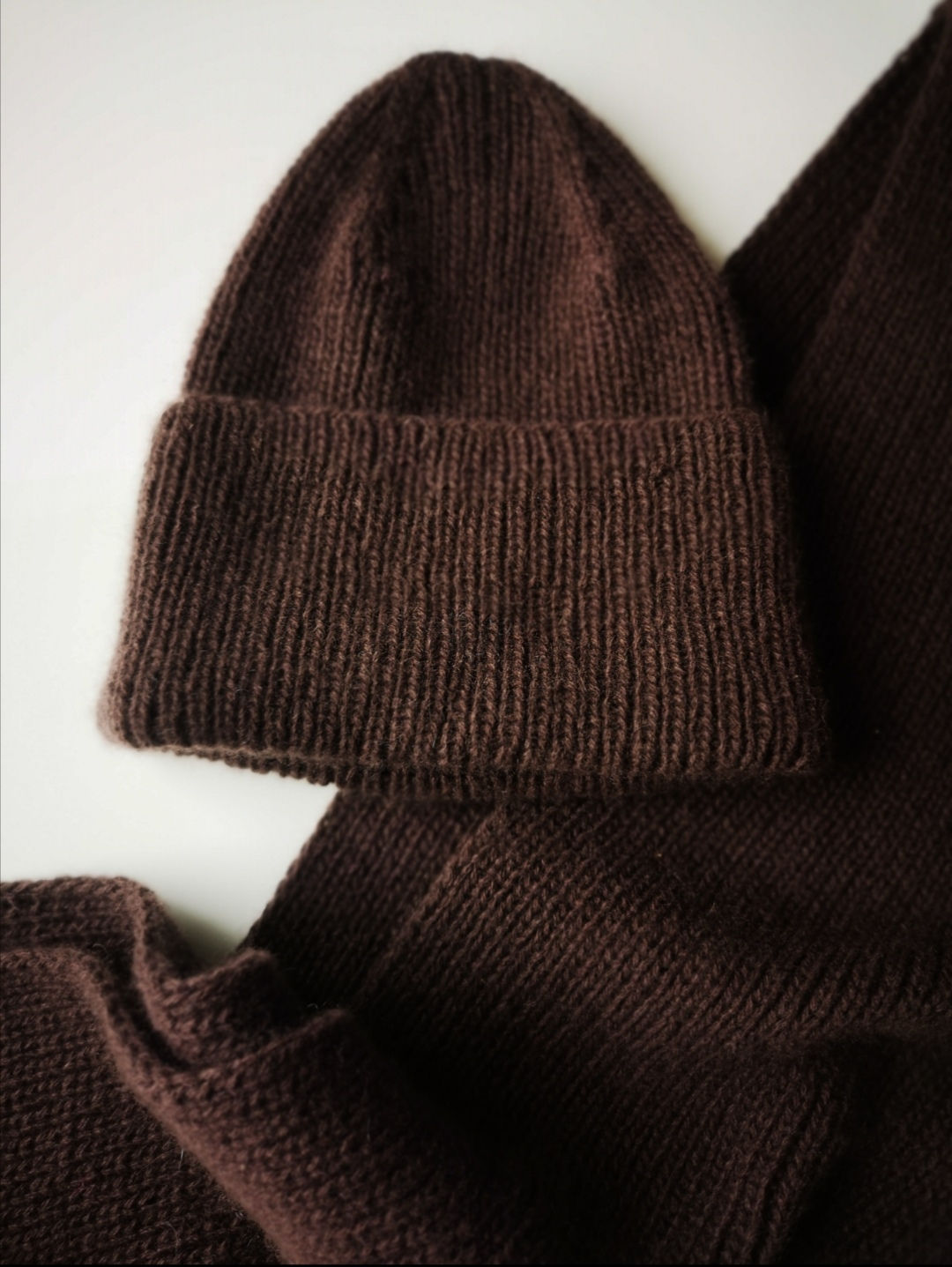 Czapka kaszmirowa Simple