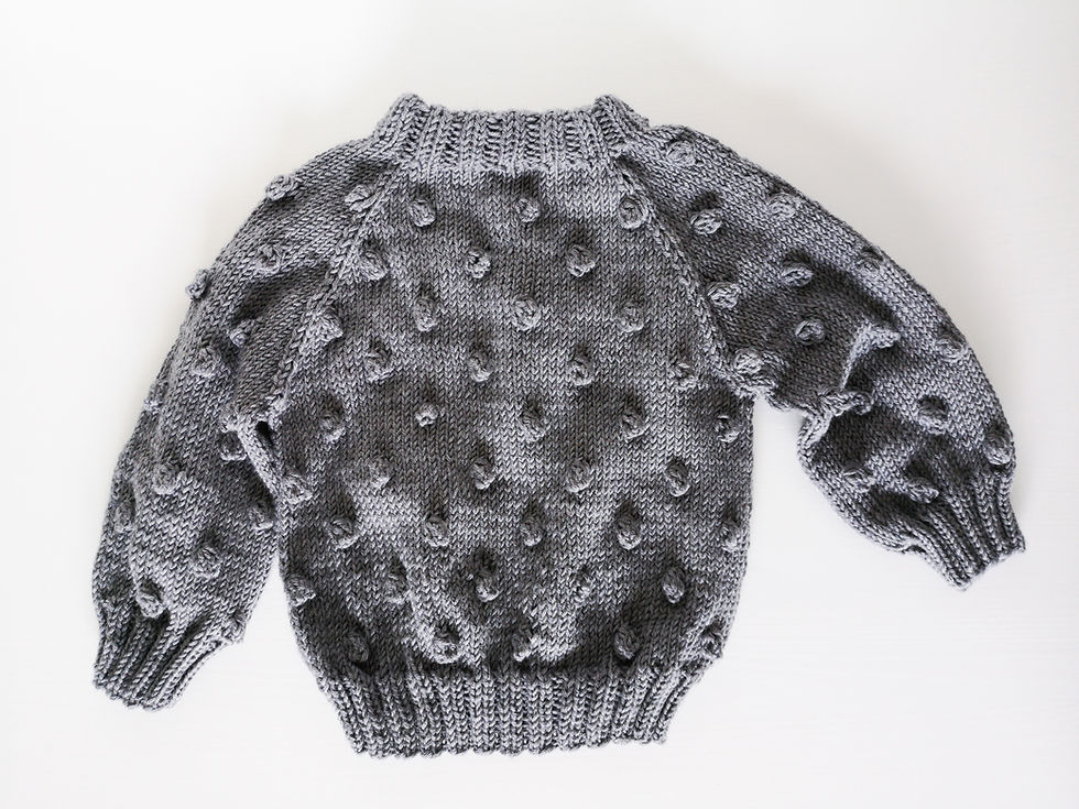 Miniatura: Woolanka for baby|Sweterek Bubbles 110-128 cm 