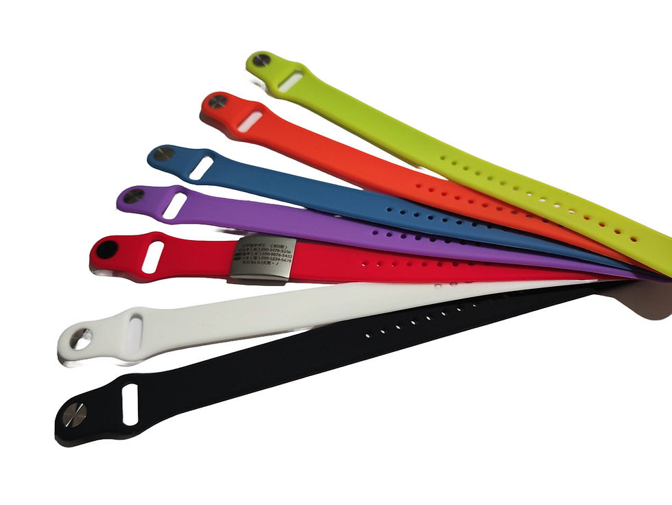 サムネイル： 緊急時に役立つ安心タグ スマートウォッチ対応タグ