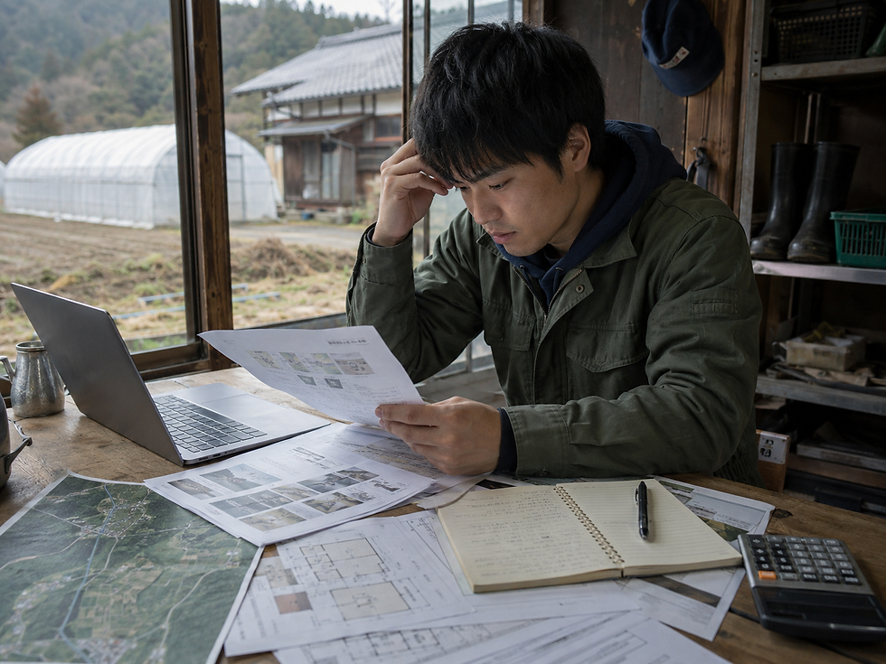 新規就農は「住まい探し」から始まる