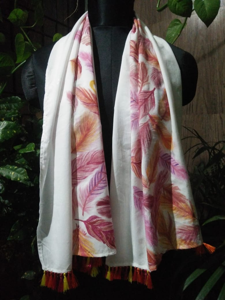 Feather Scarf